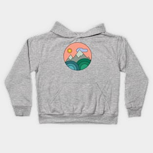 Mountains Kids Hoodie